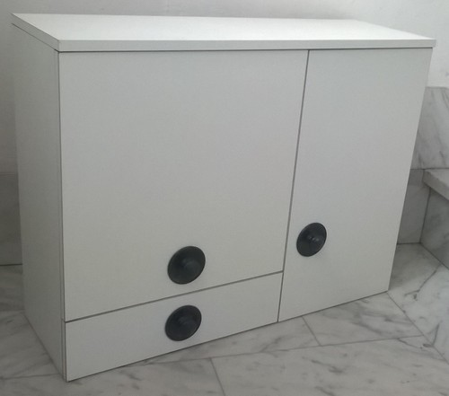 Coppia mobili pensili bagno - pensili,