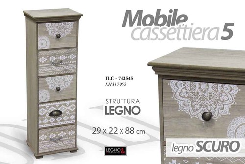 Mobile cassettiera cassetti - mobile, 5